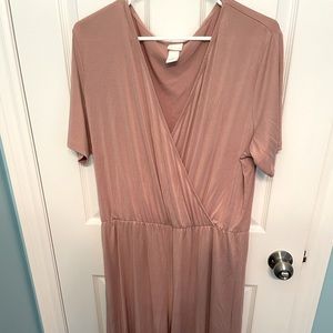 Dusty Rose H&M Romper - XL